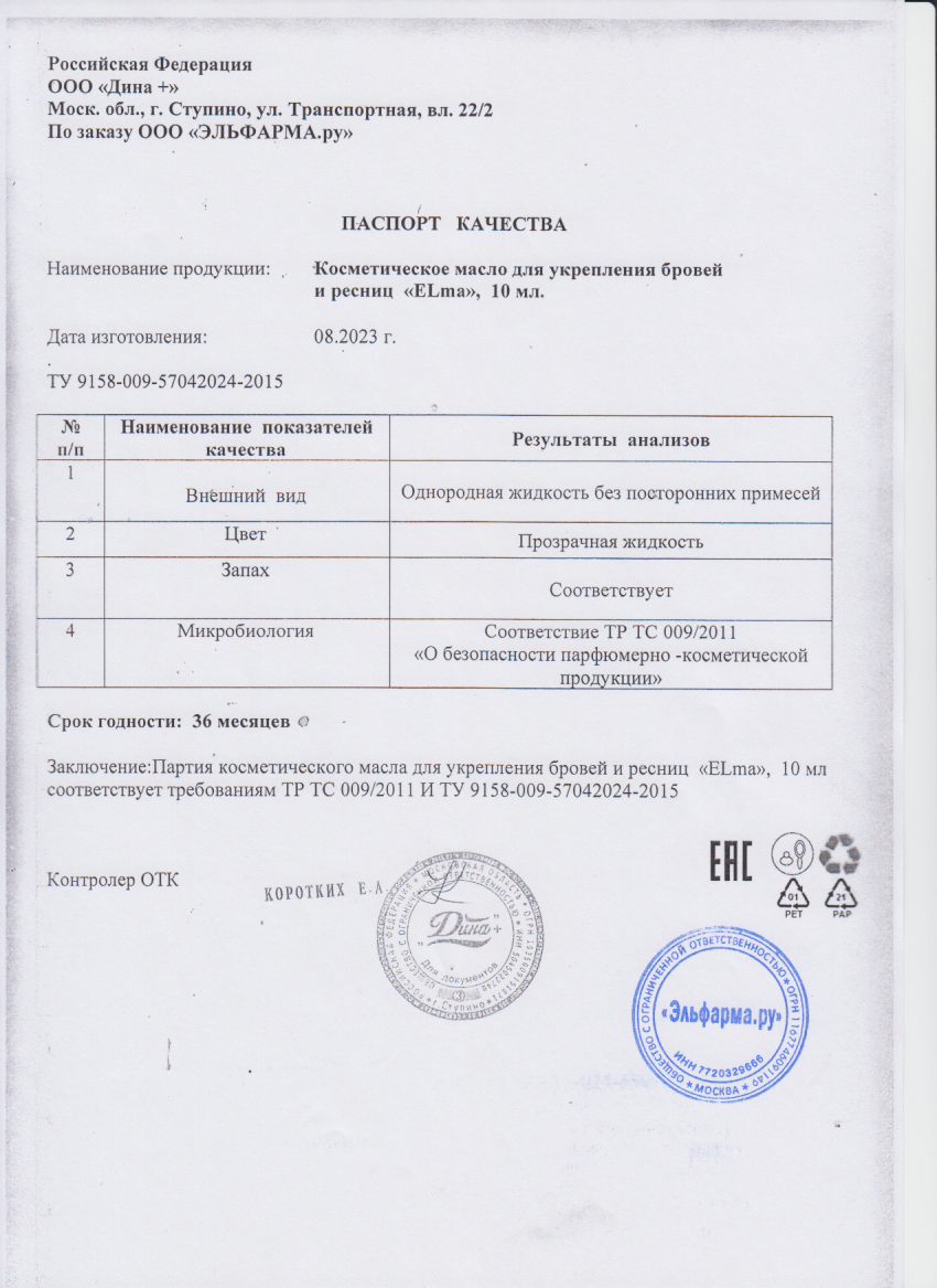 Паспорт №082023